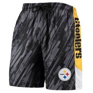 🏈🆕 PITTSBURGH STEELERS STATIC MESH SPORT SHORTS - NFL - MEN